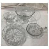 Assorted Crystal Serving Bowls