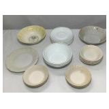 Assorted Tableware Bowls & Plates