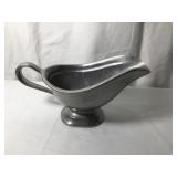 Vtg Wilton Pewter Gravy Boat