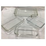 Pyrex Glass Baking Dishes Assorted