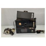 GE Tape Recorder & Vtg Cameras