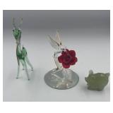 Glass figurines
