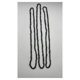 Faceted bead necklaces. 16" & 17"