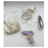 Sears fabric cutter & glue gun