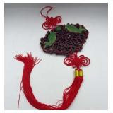 Oriental-style hanging decoration featuring