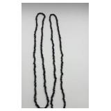 Faceted bead necklaces. 17"