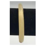 Peach Jade bracelet. Approx 50.8mm