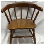 Wooden childï¿½s chair