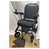 Jazzy UltraLight motorized wheelchair. Tested