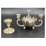 Vtg Silverplate centerpiece & Godinger
