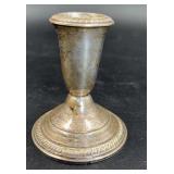 Crown Sterling Silver candle holders