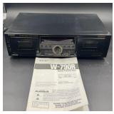 TEAC Double Cassette Deck model: W-790R