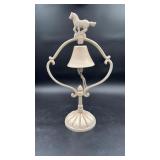 cast iron horse dinner bell. 18ï¿½
