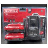 Craftsman V20 2.0ah Lithium Ion batteries&
