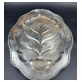 Vtg Meriden Silver Co. 4108 20ï¿½ serving plate