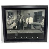 Framed Rat Pack print. 24ï¿½x20ï¿½