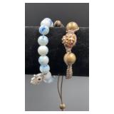 Beaded & woven bracelets