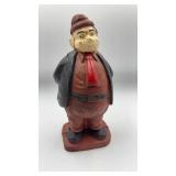 Vtg J. Wellington Wimpy cast iron coin bank. 8.5ï¿½