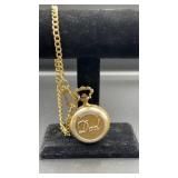 Majesti Swiss made #1 Dad gold tone pocket watch