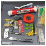 Assorted tool accessories