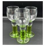 Bormioli Rocco Limoncino cordial glasses