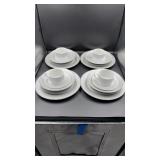 Gibson Elite bone China 4 place set