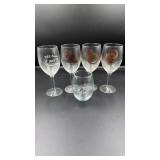 USMC & Navy Ball glasses