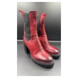 Emanuele Crasto Vintage Rubino leather Chelsea