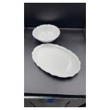 Christina porcelain Bavarian China Servers