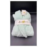Anne Lewin NY fleece shawl collar robe. Size