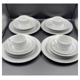Gibson Elite bone China 4 place set