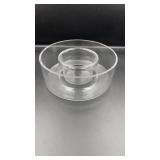 Artland glass chip & dip