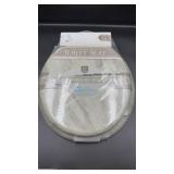 Deluxe molded wood toilet seat. NIP