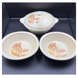 Ceramica Ternana Italy soup server & bowls