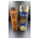 decorative wooden wine storage boxes. 14"&13"