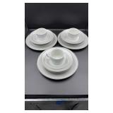 Gibson Elite bone China 3 place set.
