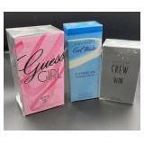 Guess, Cool Water, & American Crew perfume &