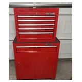 Craftsman 2 tier 6 drawer rolling tool chest.