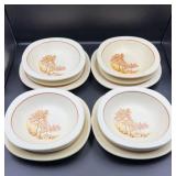 Ceramica Ternana Italy 4 place set