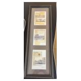 framed vertical wall art