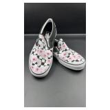 VANS hibiscus check black classic. Size 9.5