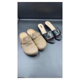 Cushionaire & K&I sandals. Size 9