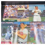 Lot of 6 Vintage MLB Player Posters  Canseco,