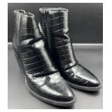 Madden Girl Klicck Black Ankle Boots. Size 9