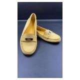 COACH Fredrica driving moccasins. Size 9