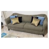 traditional style sofa. 80'