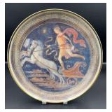 Limoges Apollo decorative plate. 10'