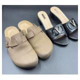 Cushionaire & K&I sandals. Size 9