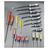 Assorted screwdrivers