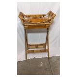 VTG foldable bamboo and rattan butler